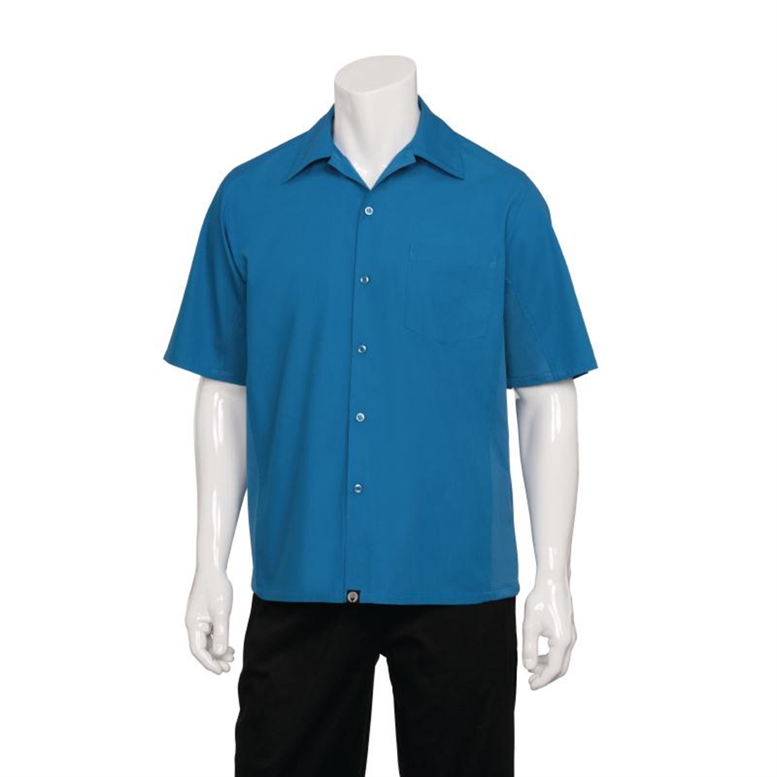 Chef Works Blue Cool Vent Shirt