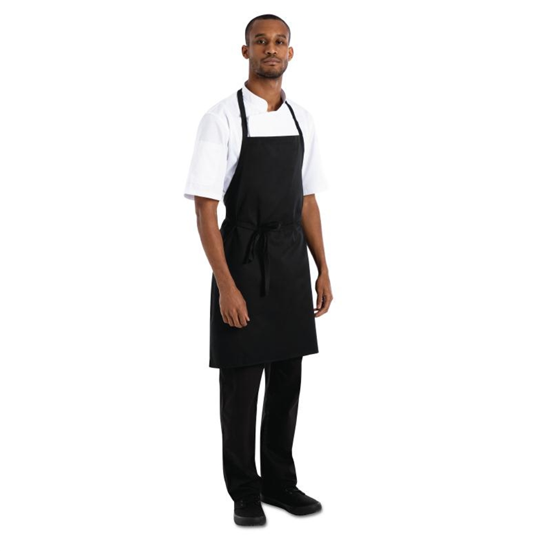 Chef Works Basic Bib Apron Black