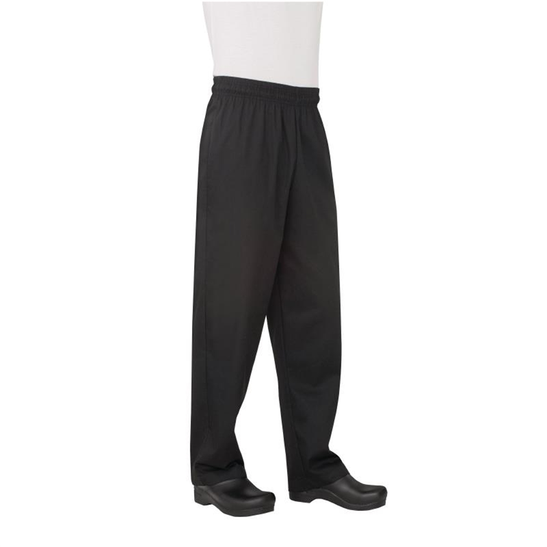 Chef Works Unisex Basic Baggy Chefs Trousers Black 4XL