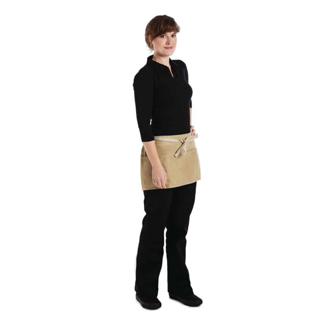 Chef Works Urban Austin Denim Waist Apron Natural