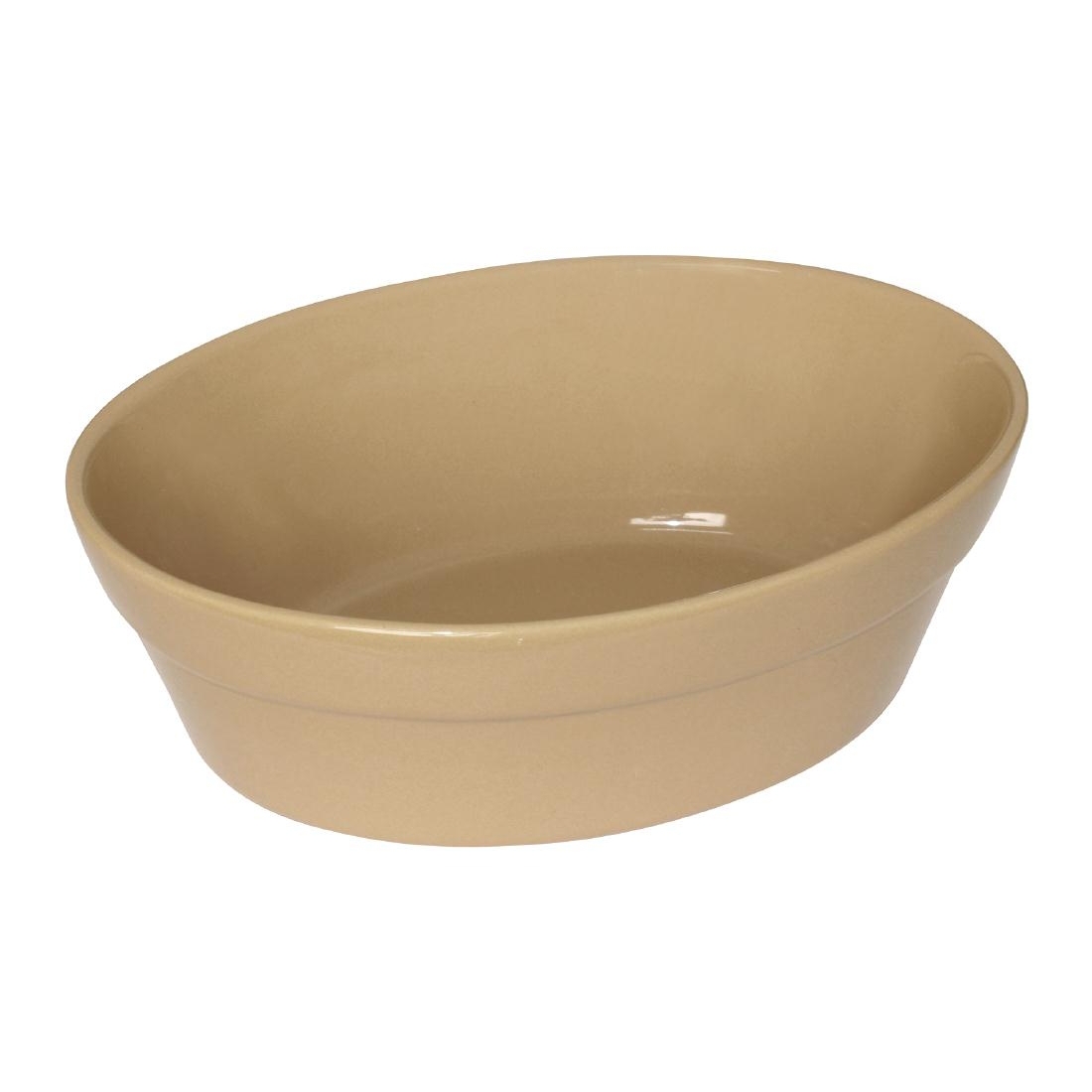 Olympia Stoneware Oval Pie Bowls 161 x 116mm