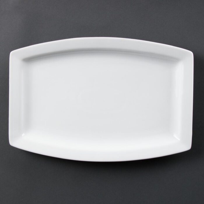 Olympia Whiteware Rectangular Plates 320mm