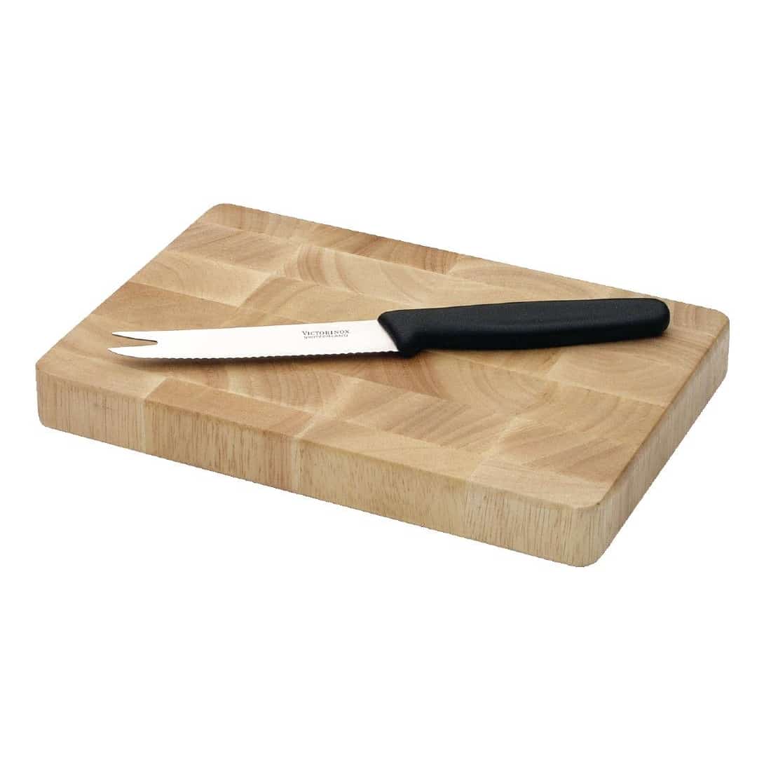 Vogue Rectangular Wooden Chopping Board Small