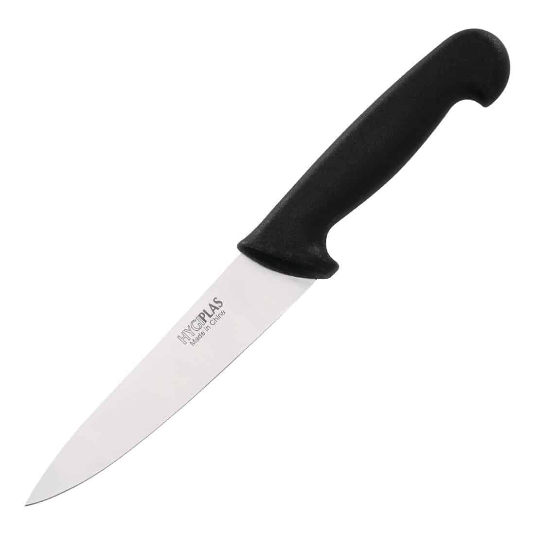 Hygiplas Chefs Knife Black 15.5cm