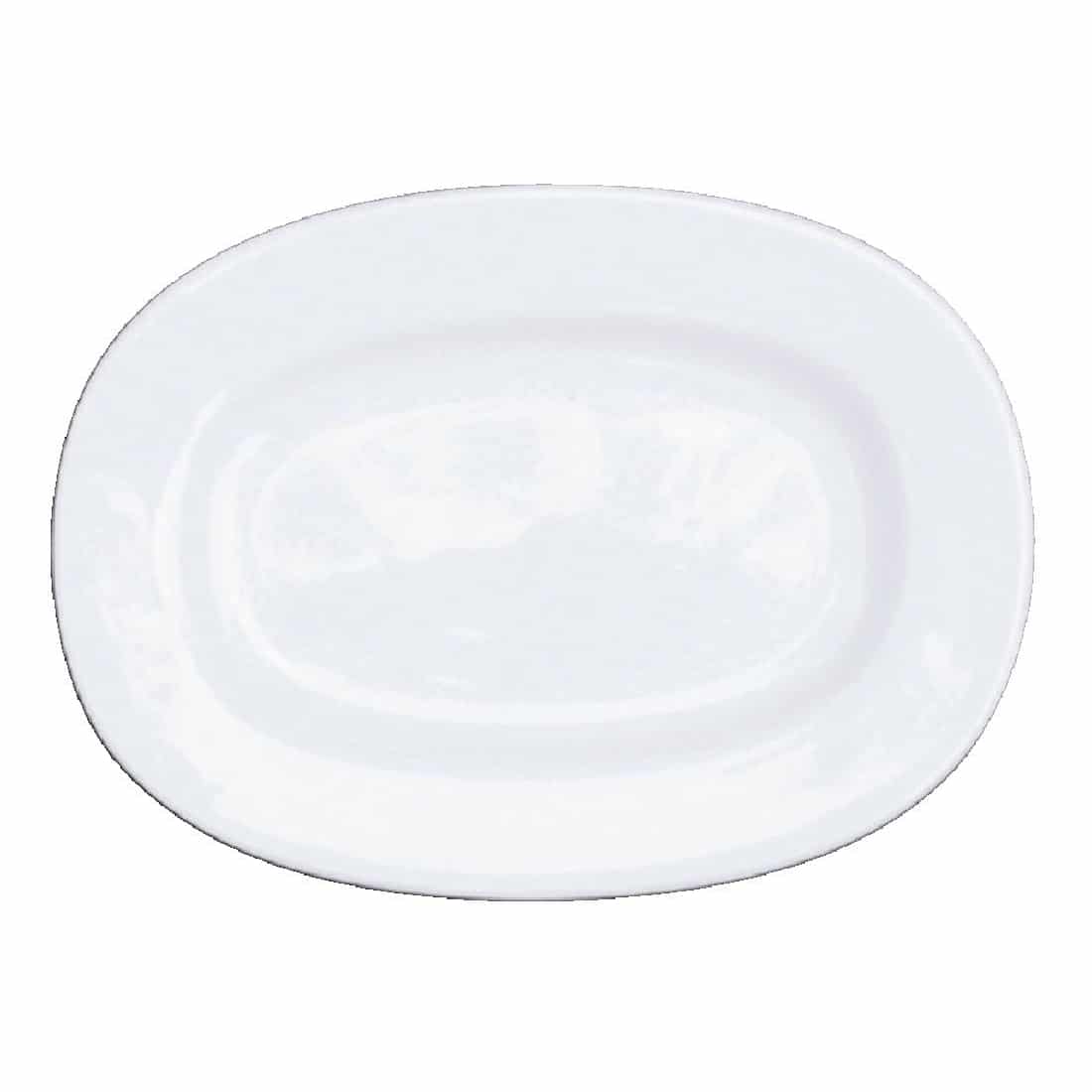 Churchill Alchemy Rimmed Oval Dishes 280mm