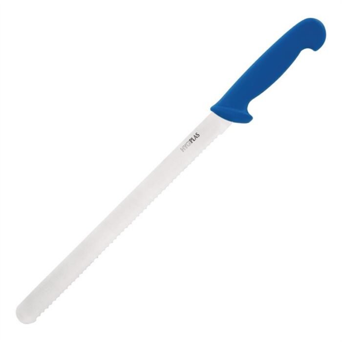 Hygiplas Serrated Slicer Blue 30.5cm