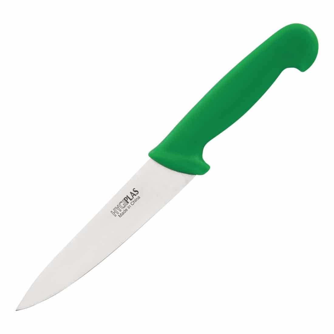 Hygiplas Chefs Knife Green 16cm