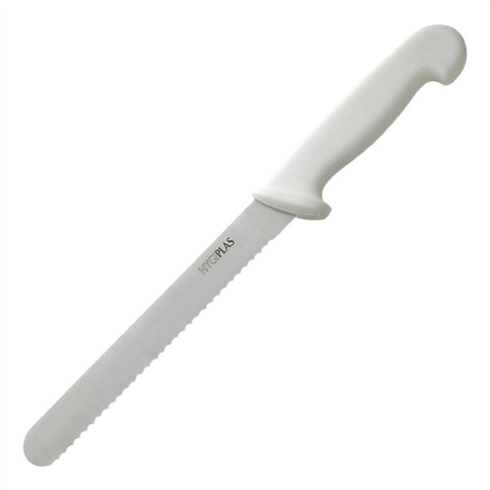 Hygiplas Bread Knife White 20.5cm