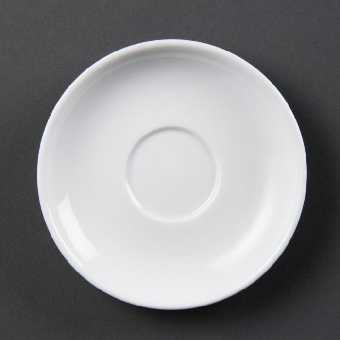 Olympia Whiteware Espresso Saucers