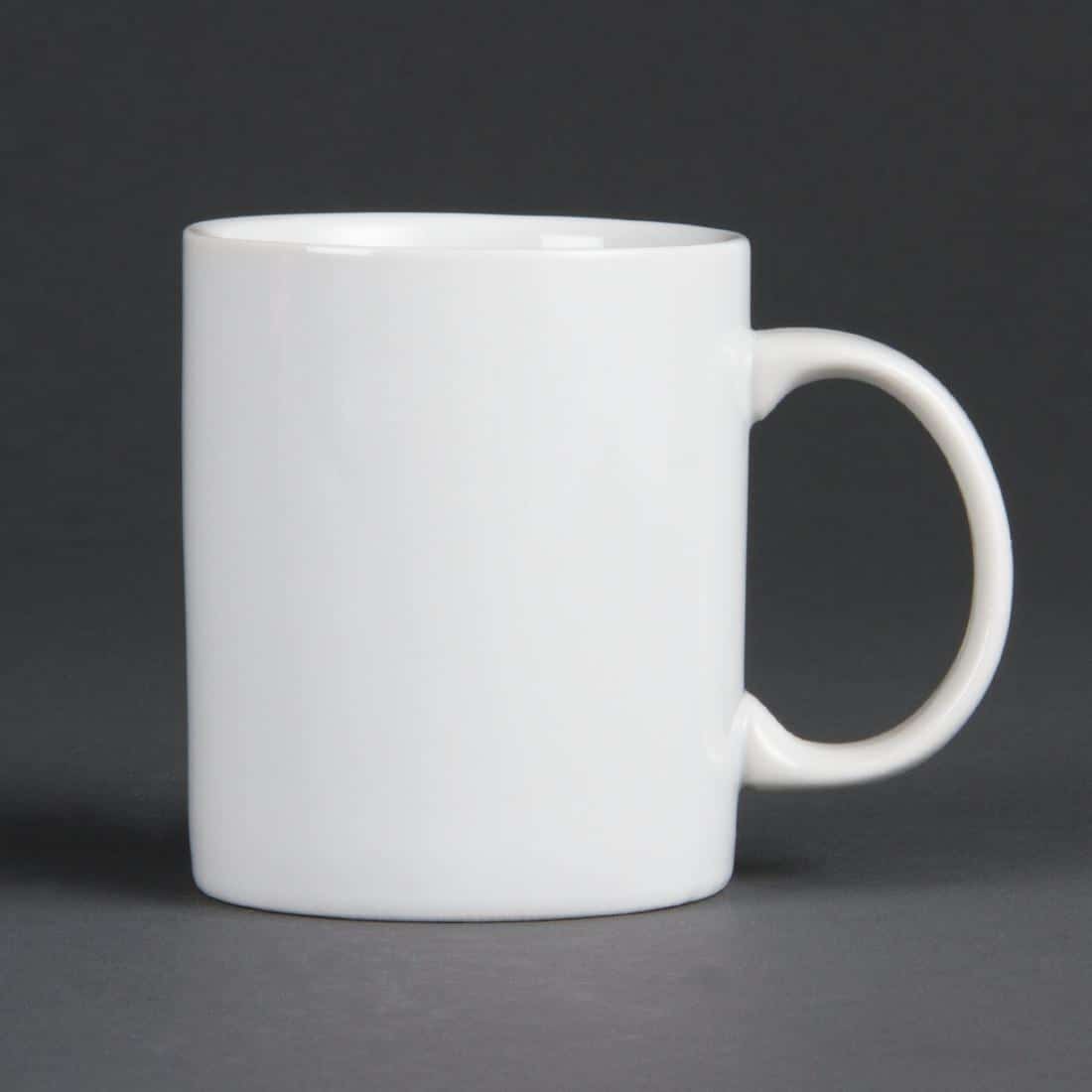 Olympia Whiteware Standard Mugs 284ml 10oz