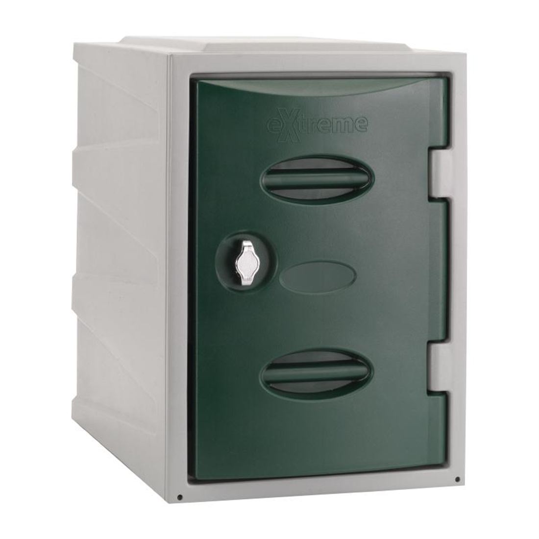 Extreme Plastic Single Door Locker Hasp and Staple Lock Green 450mm