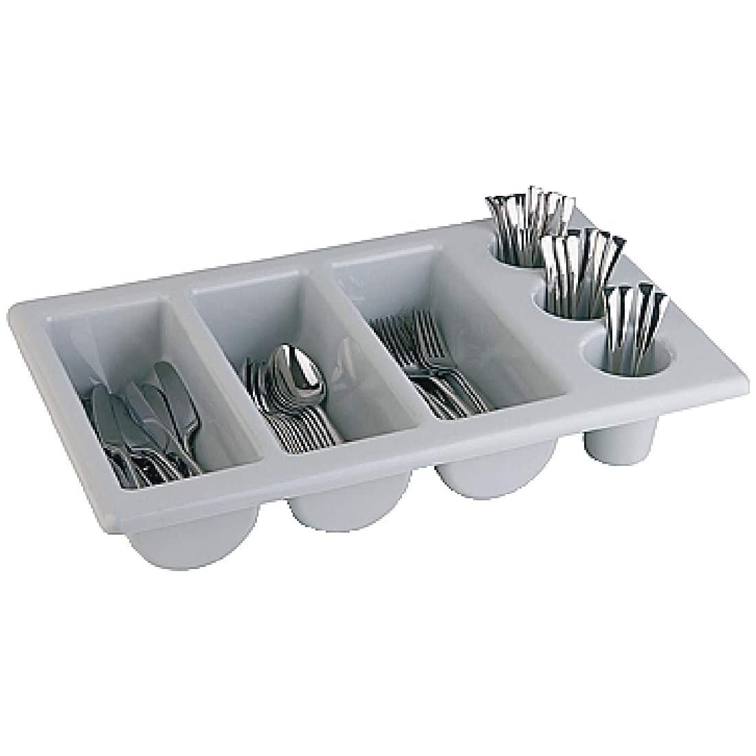 APS Stackable Plastic Cutlery Dispenser