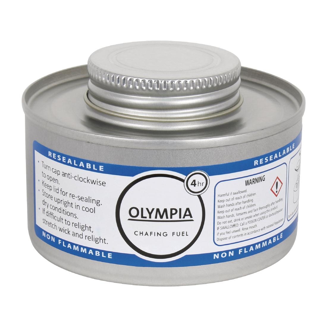 Olympia Liquid Chafing Fuel With Wick 4 Hour x 12