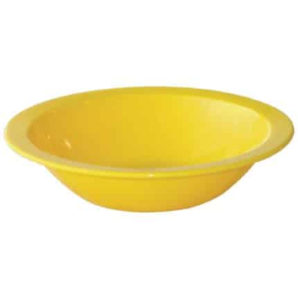 Kristallon Polycarbonate Bowls Yellow 172mm