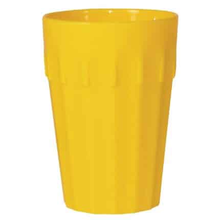 Kristallon Polycarbonate Tumblers Yellow 260ml