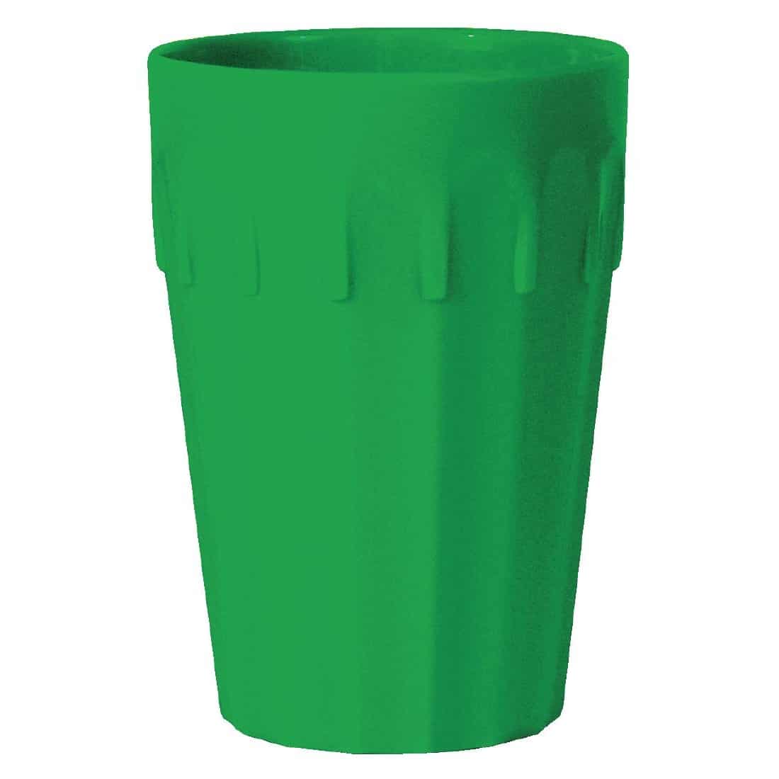 Kristallon Polycarbonate Tumblers Green 260ml