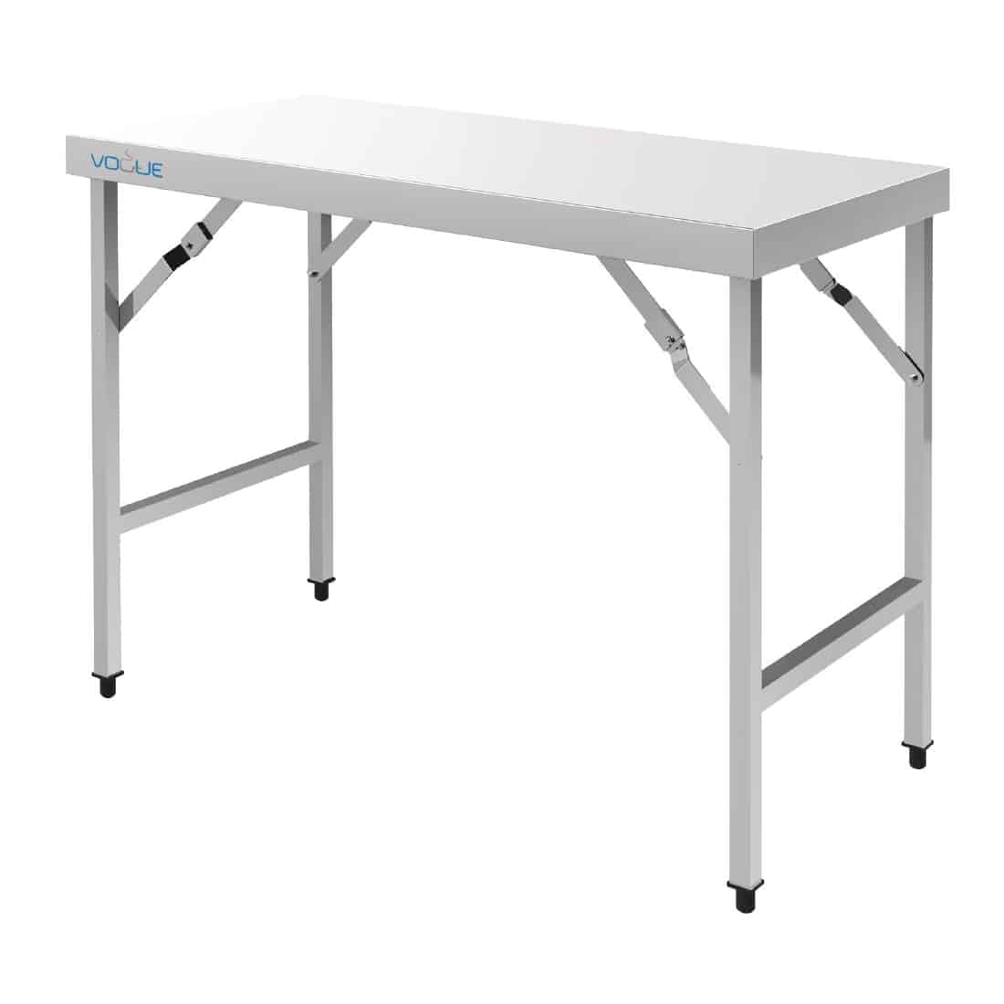 Vogue Stainless Steel Folding Table 1800mm