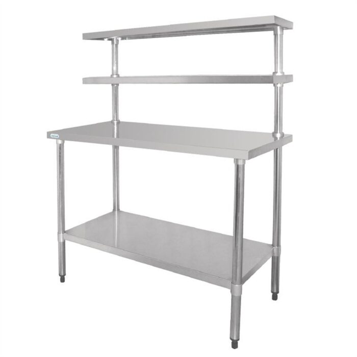 Vogue Stainless Steel Prep Station 1200x600mm