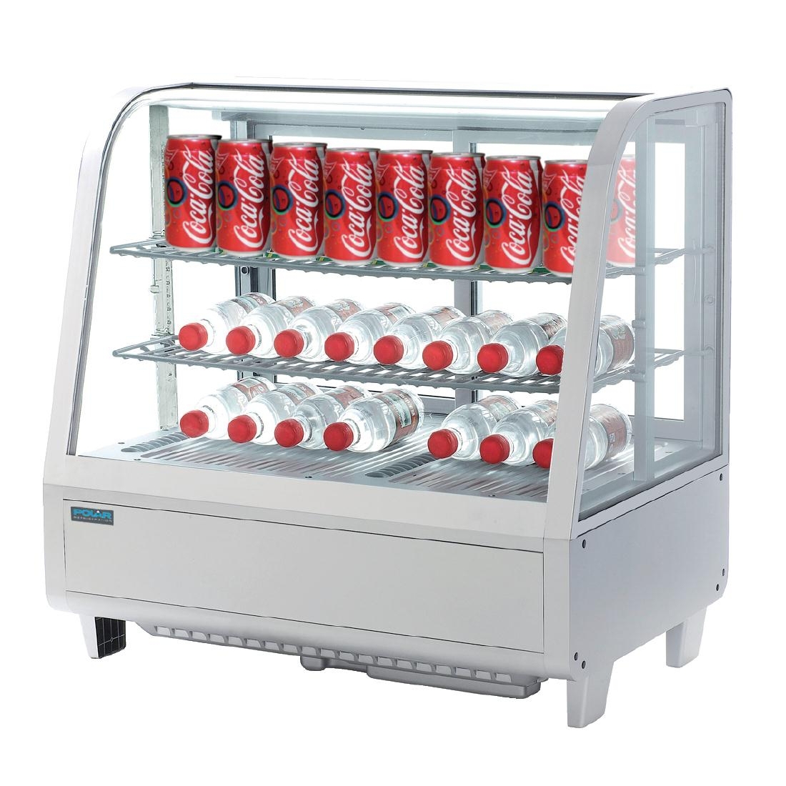 Polar Chilled Food Display 100Ltr White