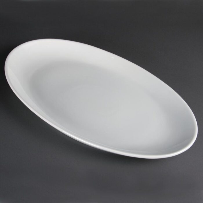 Olympia French Deep Oval Plates 500mm