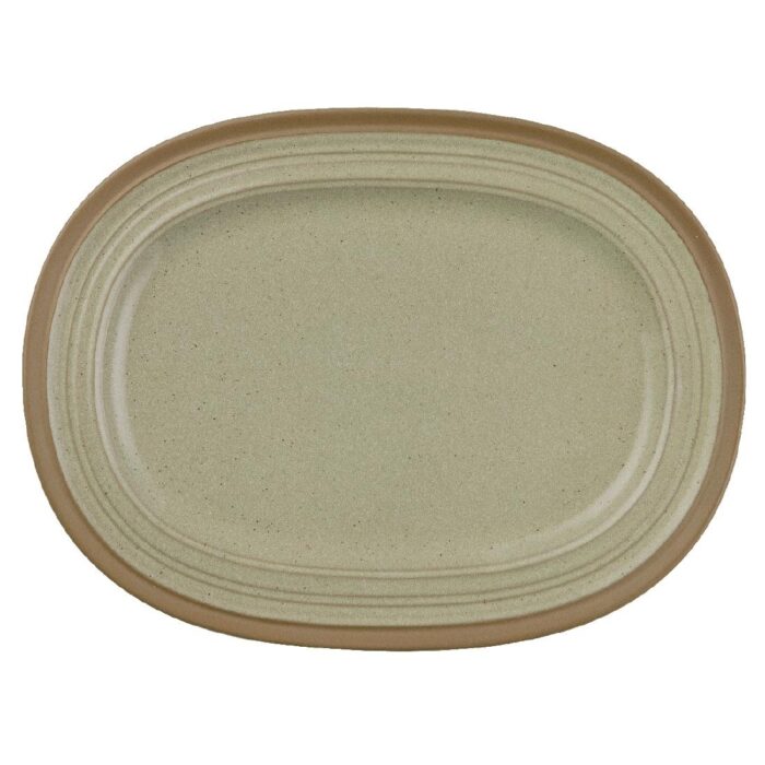 Churchill Igneous Stoneware Oval Plates 320mm