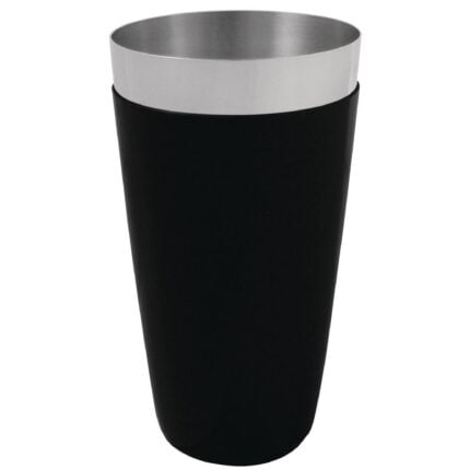 Olympia Boston Shaker Tin PVC Grip Black