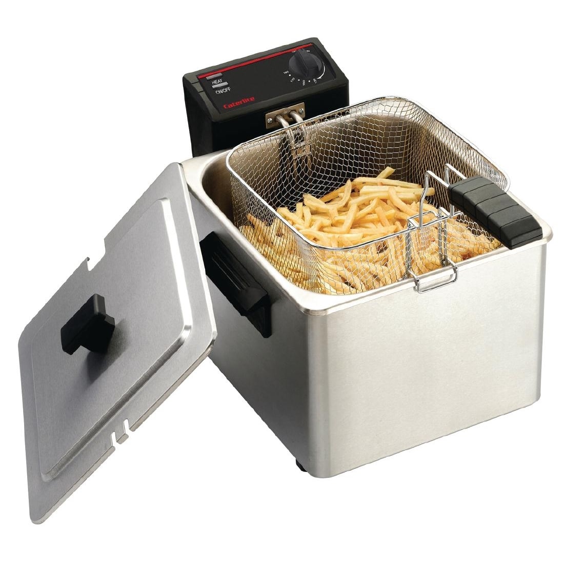 Caterlite Light Duty Single Tank Countertop Fryer 8Ltr