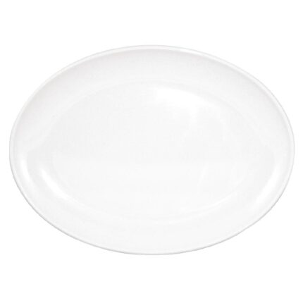 Kristallon Melamine Oval Coupe Plates 225mm