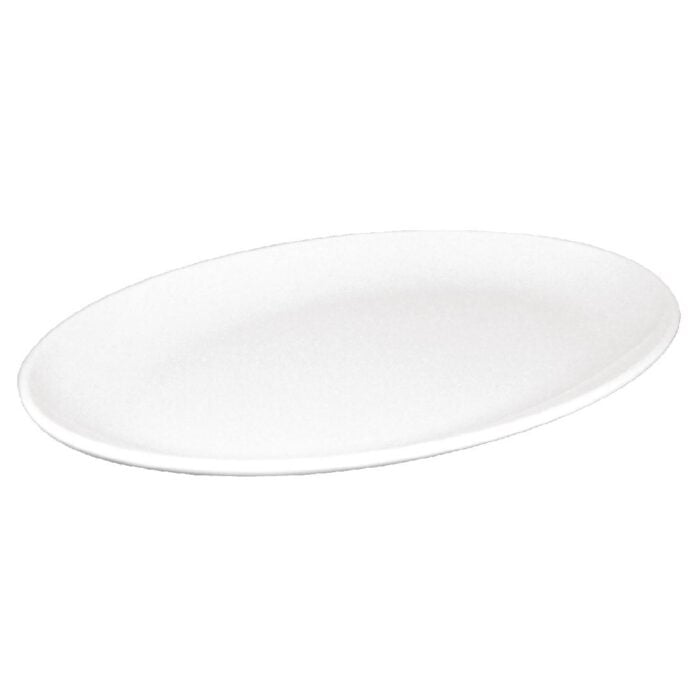 Kristallon Melamine Oval Coupe Plates 305mm