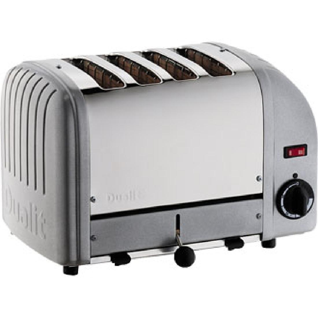 Dualit 4 Slice Vario Toaster Metallic Silver 40349