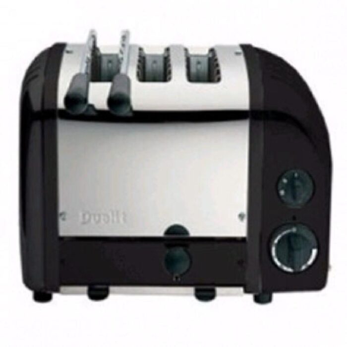 Dualit 2 + 1 Combi Vario 3 Slice Toaster Black 31205