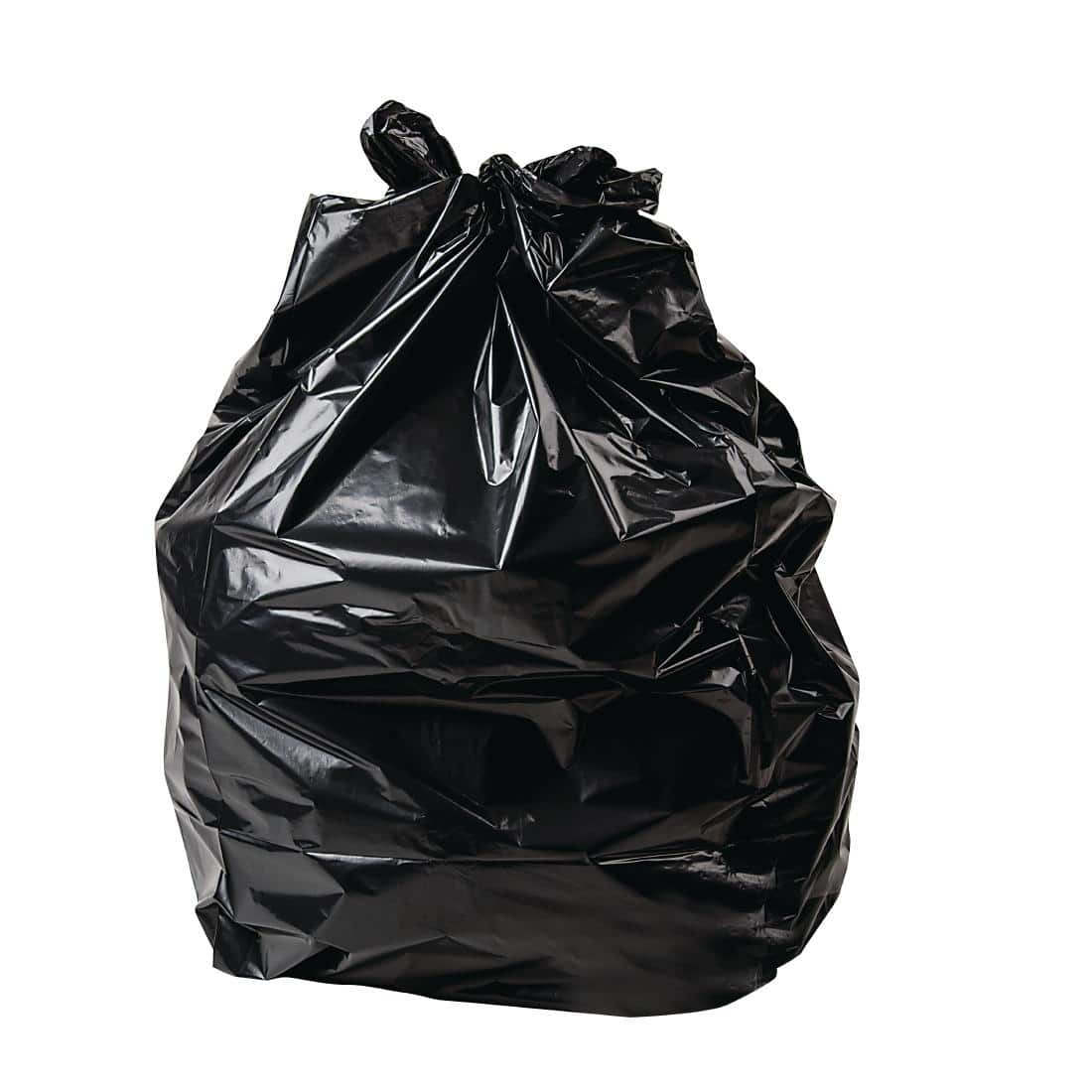 Jantex Extra Large Heavy Duty Bin Bags Black 120 Litre Pack of 100