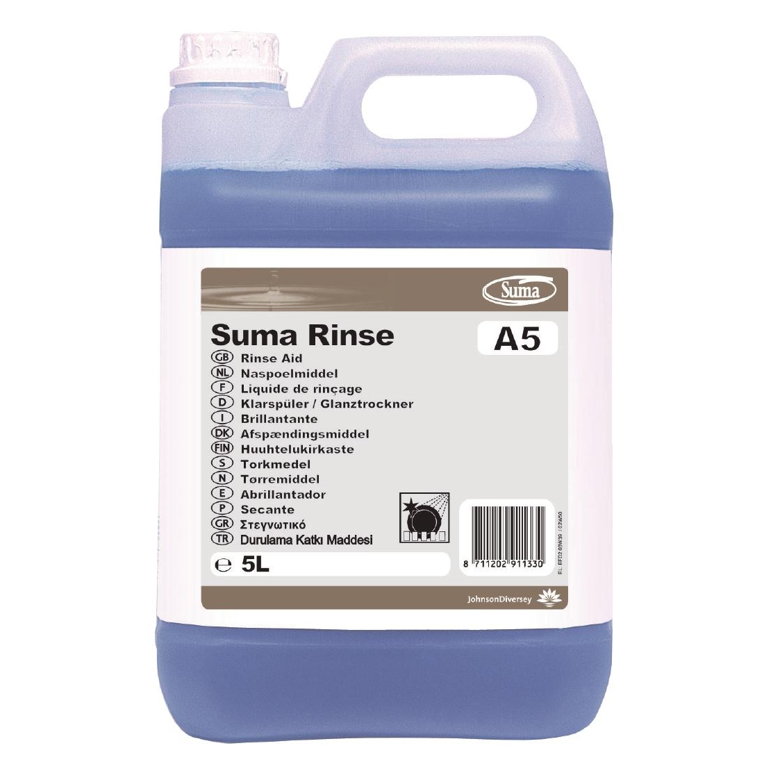 Suma A5 Rinse Aid 5 Litre (Pack of 2)