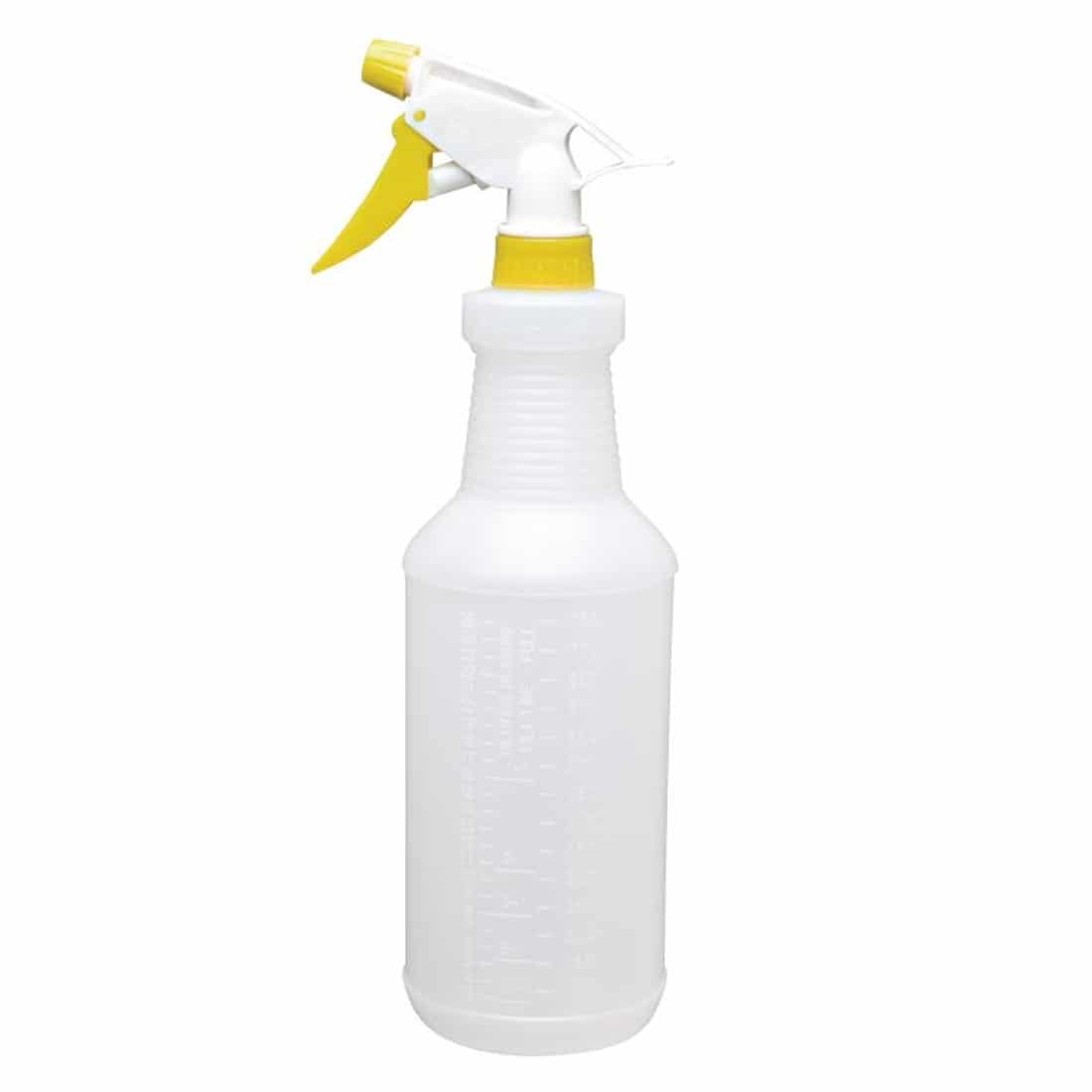 Jantex Colour Coded Spray Bottles Yellow 750ml