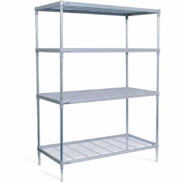 Craven 4 Tier Nylon Coated Wire Shelving 1700x875x491mm