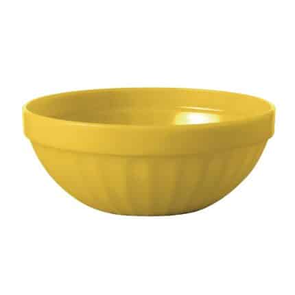 Kristallon Polycarbonate Bowls Yellow 102mm