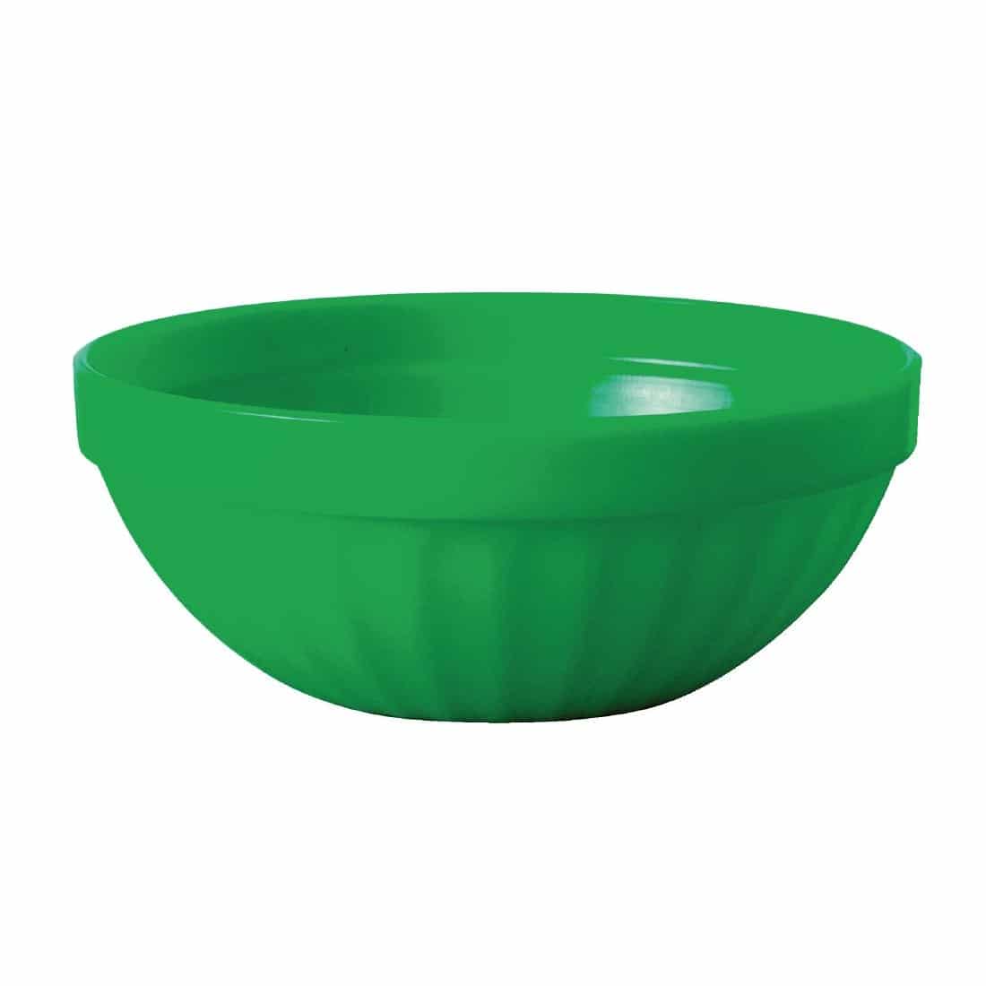 Kristallon Polycarbonate Bowls Green 102mm