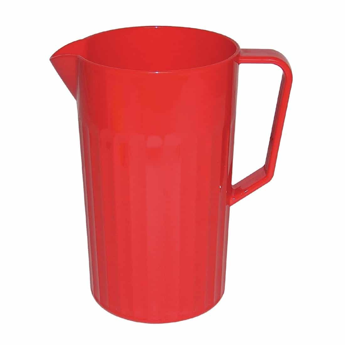 Kristallon Polycarbonate Jug Red 1.4Ltr