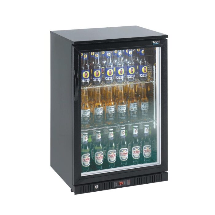 Lec Single Door Back Bar Cooler 108 Bottles