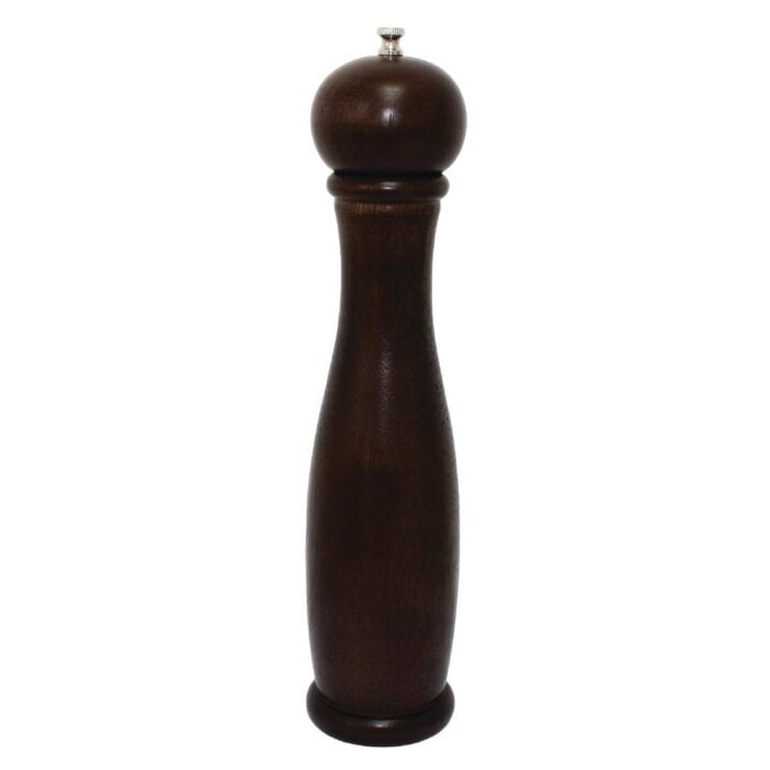 Dark Wood Salt and Pepper Mill 13in