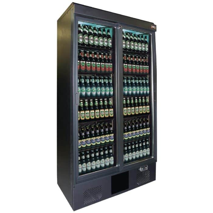 Gamko Upright Bottle Cooler - Double Sliding Door 500 Ltr