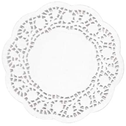 Fiesta Paper Doily Round 4in