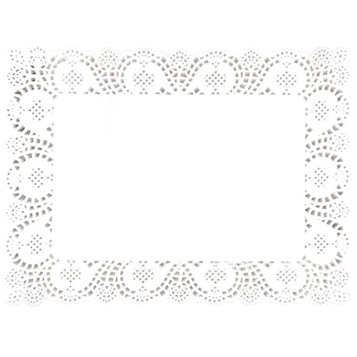 Fiesta Paper Doily Rectangular