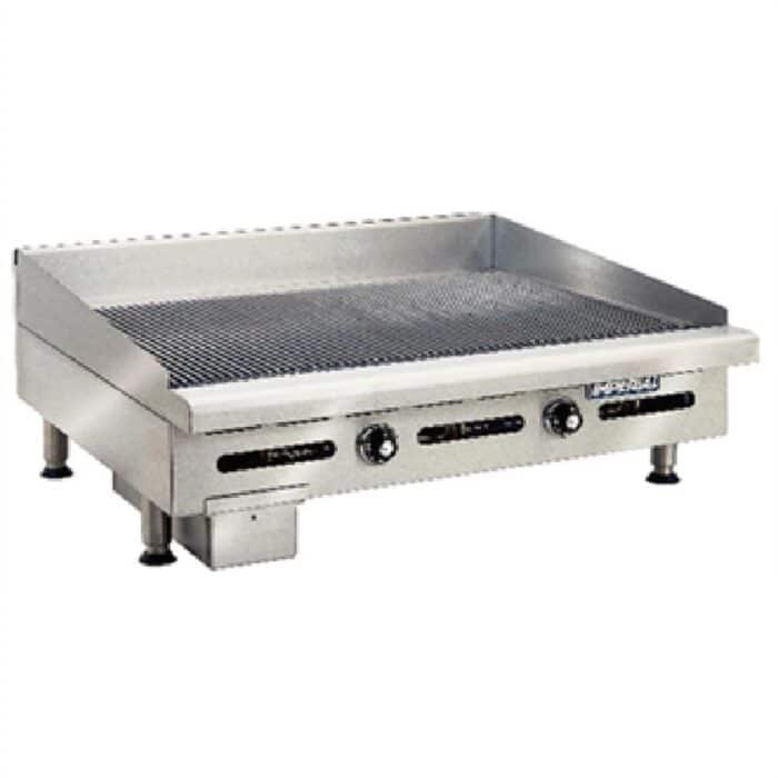 Imperial Thermostatic Ribbed Natural Gas Griddle IGG-36