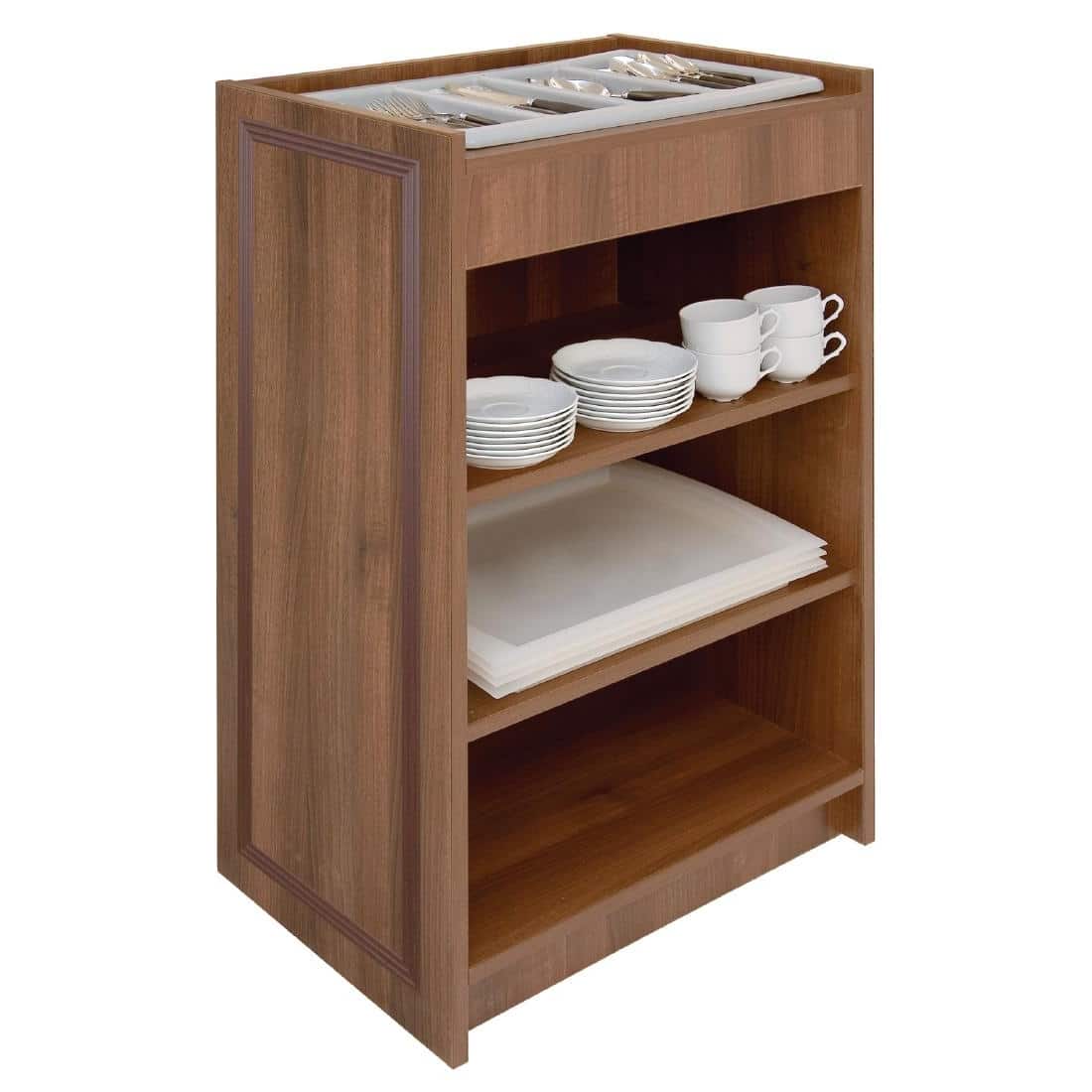 Cutlery Stand Walnut