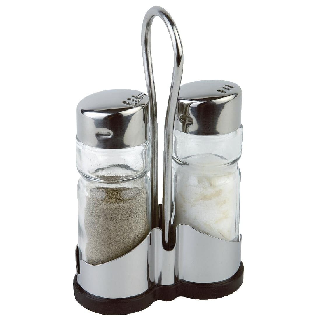 Salt and Pepper Cruet Set and Stand