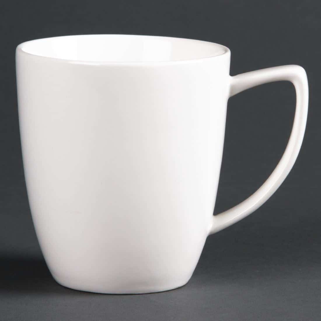 Lumina Fine China Latte Mugs 284ml 10oz