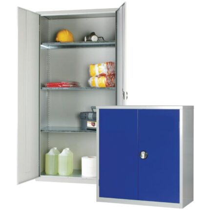 Standard Cupboard 1 Shelf Blue Doors