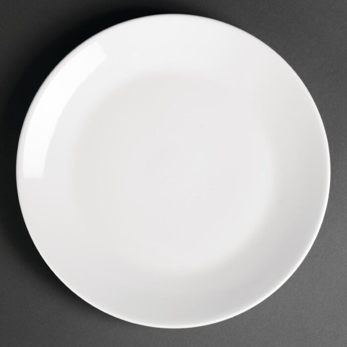 Royal Porcelain Classic White Coupe Plates 240mm