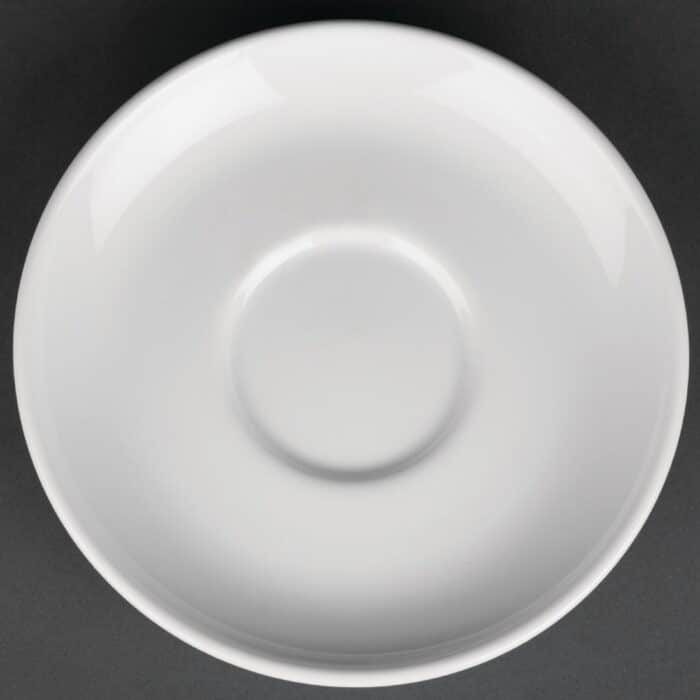 Royal Porcelain Classic White Breakfast Saucers 160mm